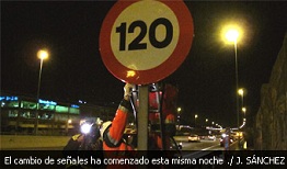 De 120 a 110 km/h en autovias y autopistas